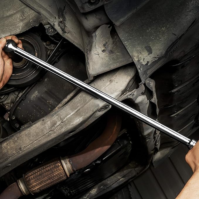 EPAuto 1/2-Inch Drive by 24" Length Breaker Bar, CR-V Steel
