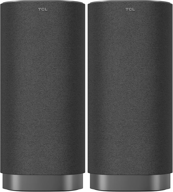TCL Z100 Wireless Home Theater Speaker with Dolby Atmos FlexConnect Technology with Bluetooth Music Streaming, 170W Output Power, Smart Calibration (Pack of 2)
