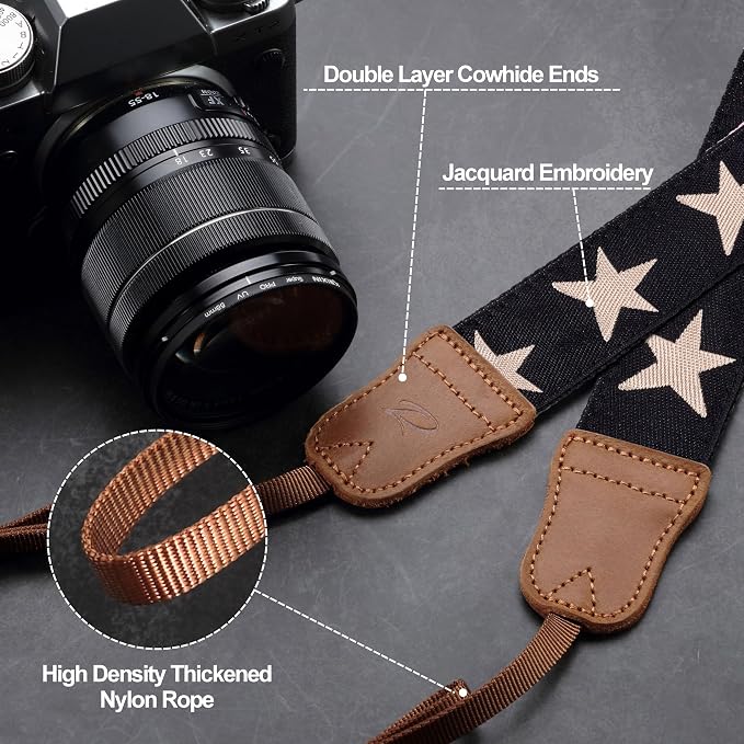 Padwa Lifestyle Pentagram Camera Strap