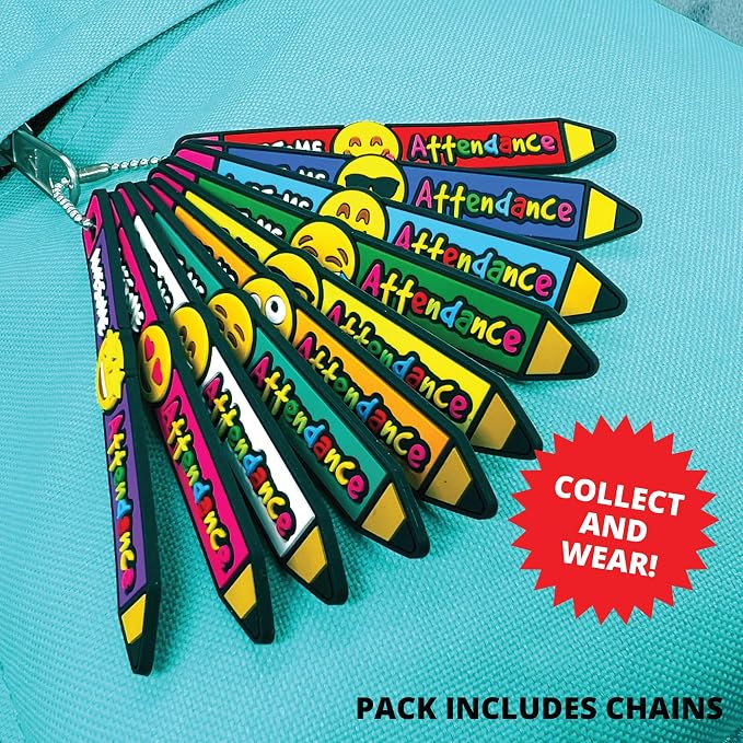Brag Sticks Awesome Attendance Value Pack: Wearable Incentives to Increase