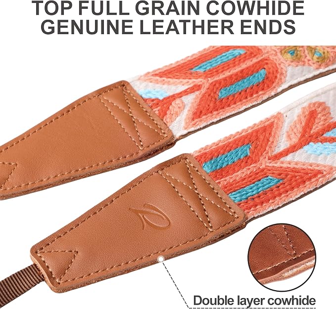 Padwa Lifestyle Colorful Crochet Camera Strap