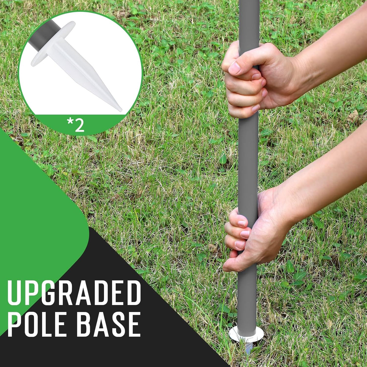 Outdoor Badminton Net Set - 20x3ft Anti-Sag Net, 4 Aluminum Rackets & 3 Shuttlecocks | Portable Family Fun