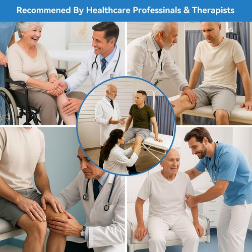 CABZOON Knee Replacement Recovery Aids,Knee Surgery Recovery Equipment,Knee Glide for Knee Replacement Recovery Aids Kit Knee Therapy Exercise Strengthening Equipment for PCL MCL ACL