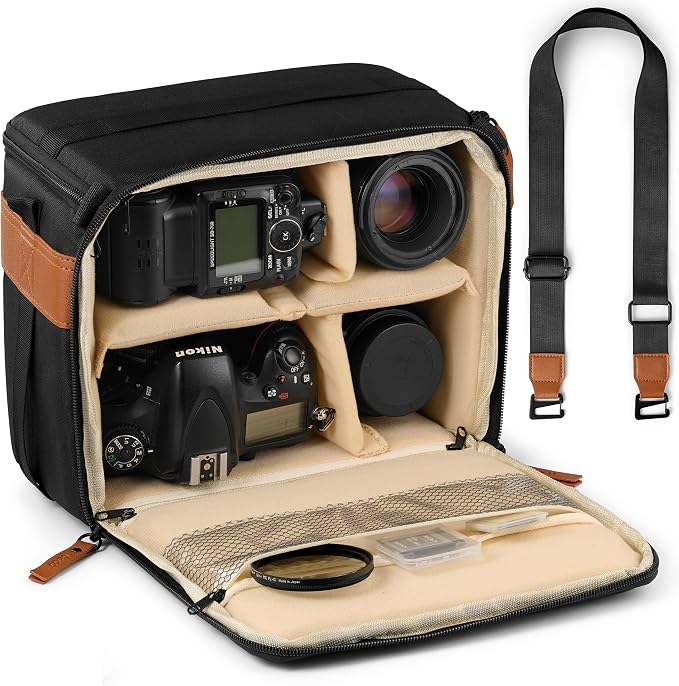 C Coiro Camera Bag for Digital DSLR SLR, Protection, Waterproof Mirrorless