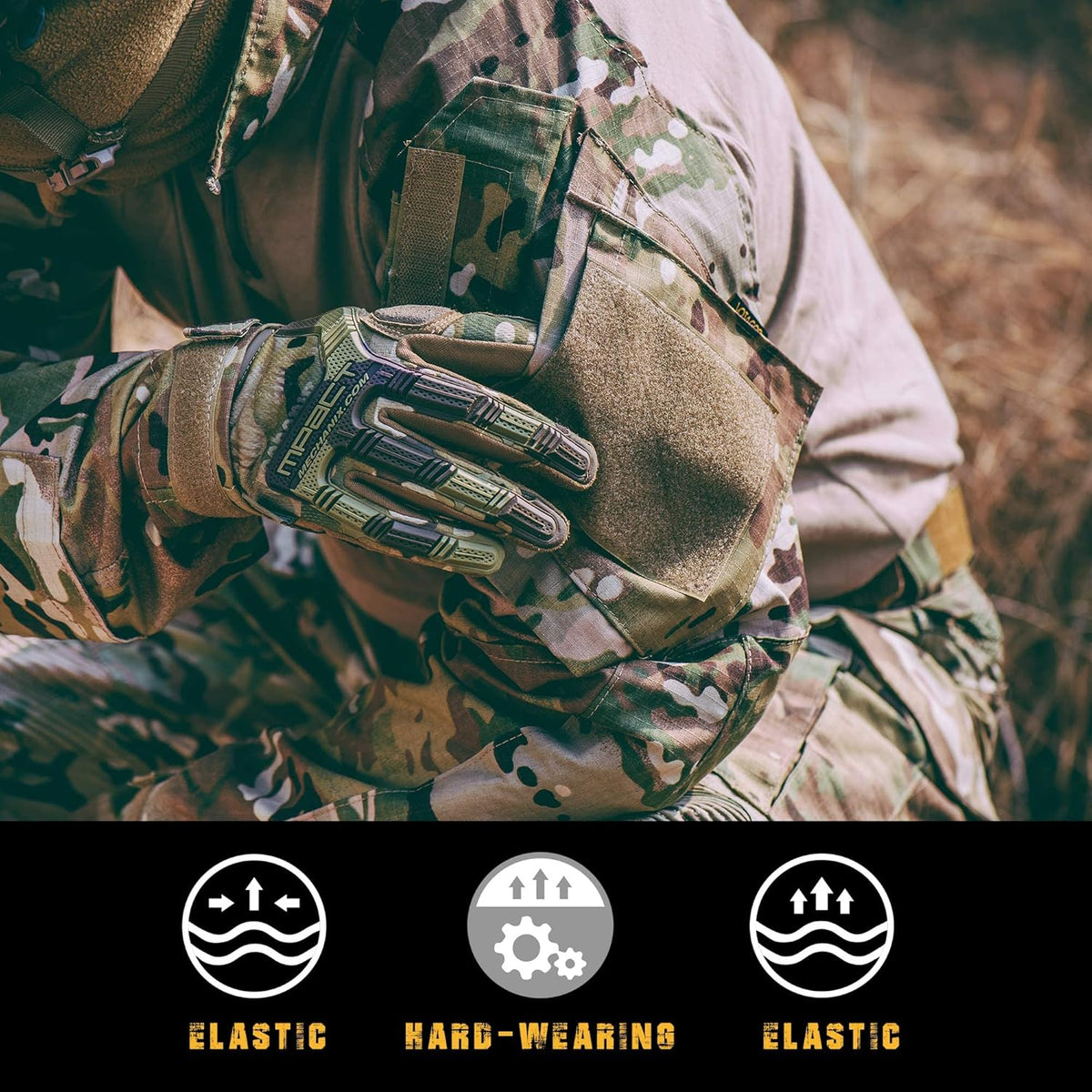YEVHEV G3 Camouflage Shirt - Tactical Hunting Uniform with Elbow Pads for Men | Durable & Stylish