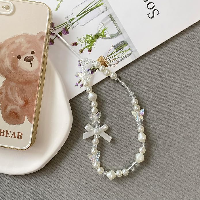 Phone Charm Strap Cute Phone Lanyard Wrist Strap Bracelet Accessories