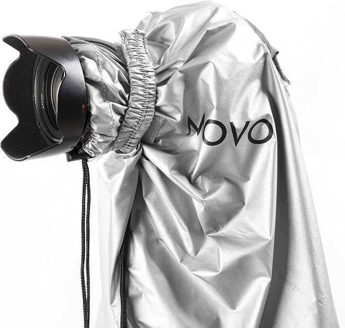 Movo CRC03 Extra-Long Camera Rain Coat Rain Cover