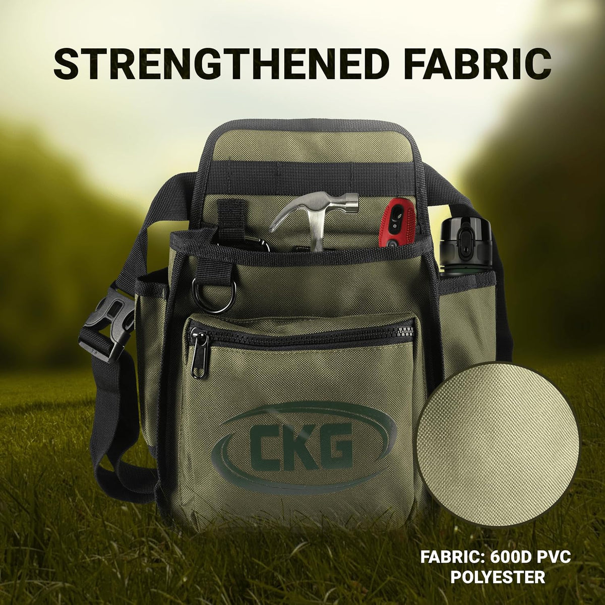 CKG Metal Detecting Finds Bag Waist Digger Pouch Tools