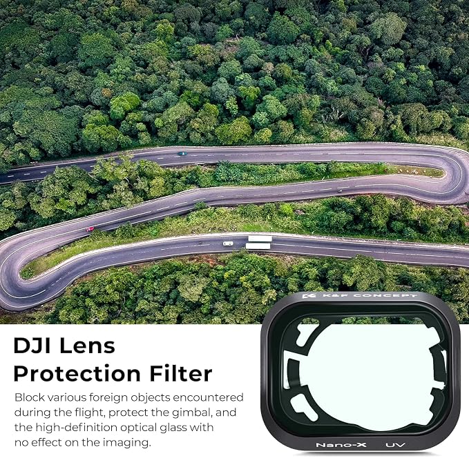 K&F Concept Mini 3/Mini 3 Pro MCUV Protection Filter, 28 Multi-Coated UV Filter