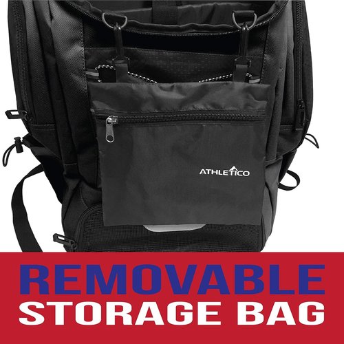 Athletico Swim Backpack - Versatile Swim Bag With Wet & Dry Compartments | Ideal for Swimming, Beach, Camping