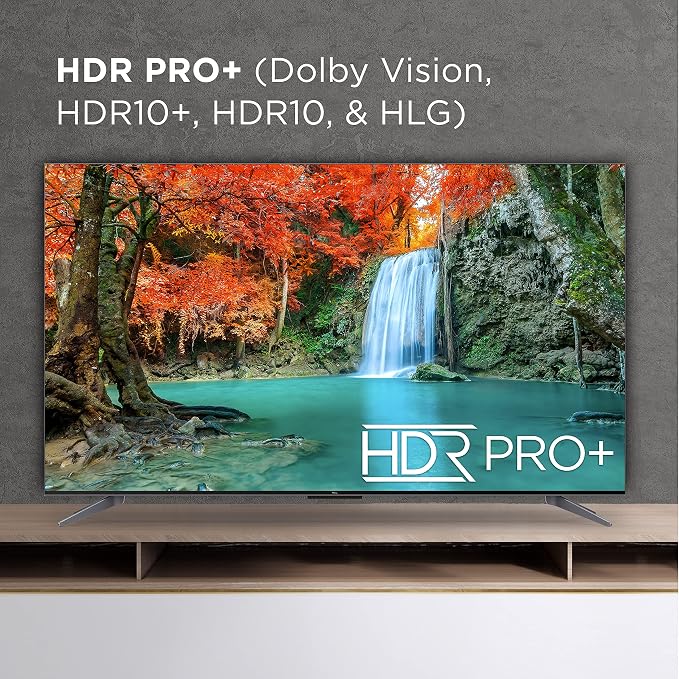 TCL 65-Inch Q6 QLED 4K Smart TV with Google TV (65Q650G, 2023 Model) Dolby Vision, Dolby Atmos, HDR Pro+, Game Accelerator Enhanced Gaming, Voice Remote, Works with Alexa, Streaming UHD Television