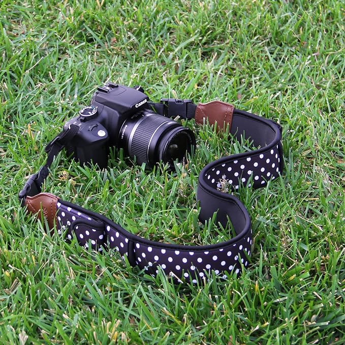 USA Gear TrueSHOT Camera Strap Neoprene Camera Straps
