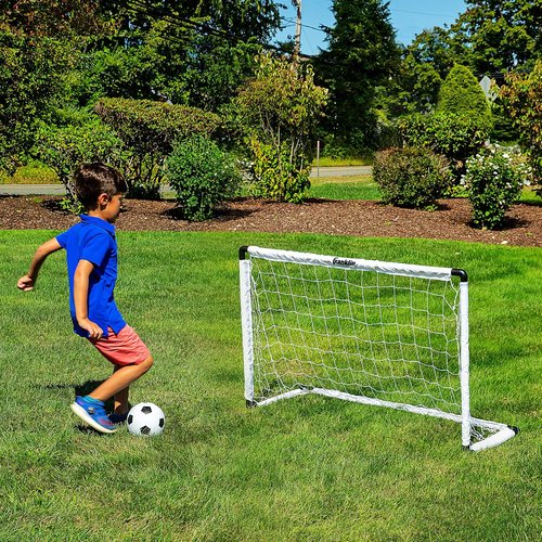 Franklin Sports MLS Mini Goal Set - 54" Portable Soccer Goals for Kids | Easy Setup & Fun Play